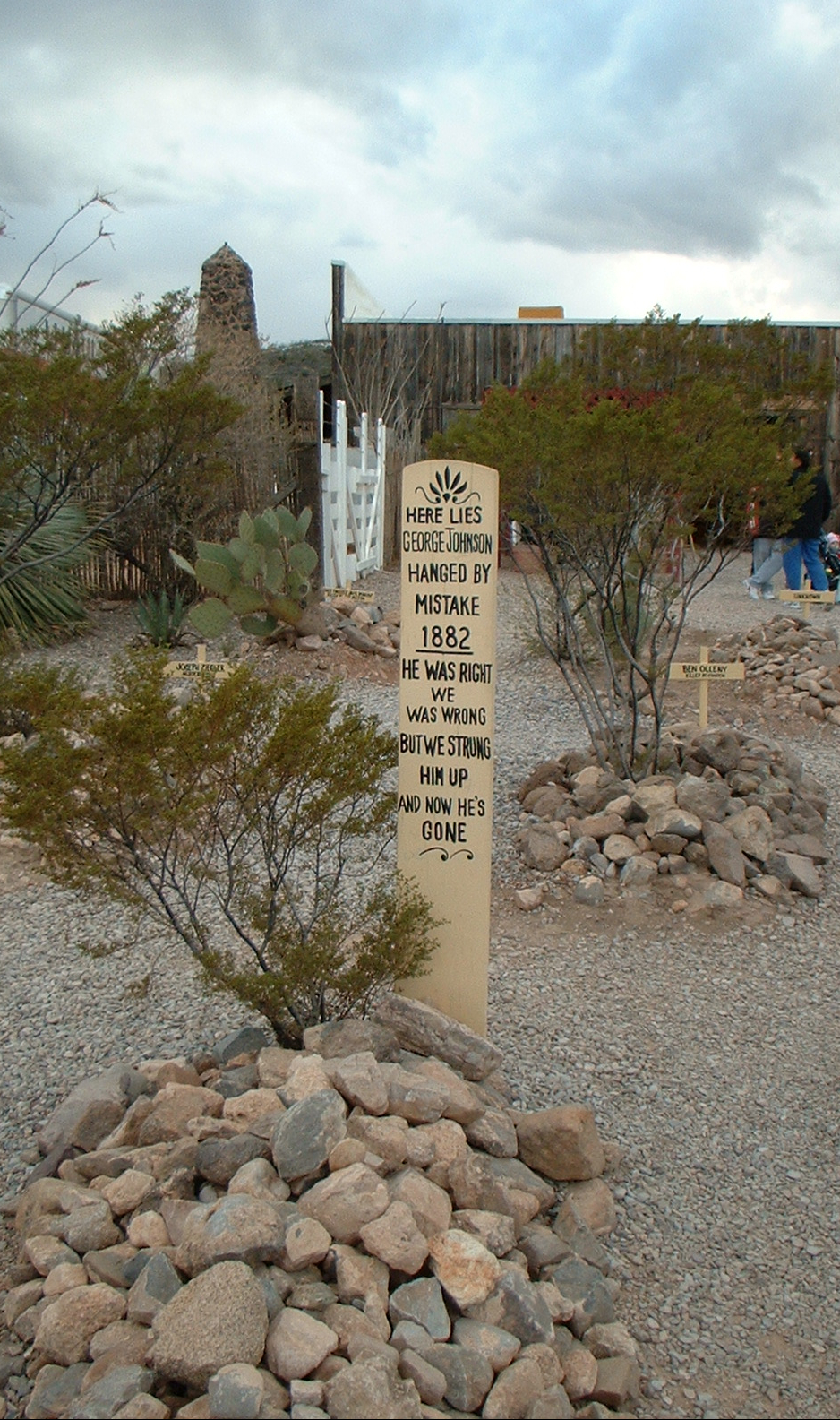 Boot Hill Cemetery, Tombstone - photo by Juliamaud