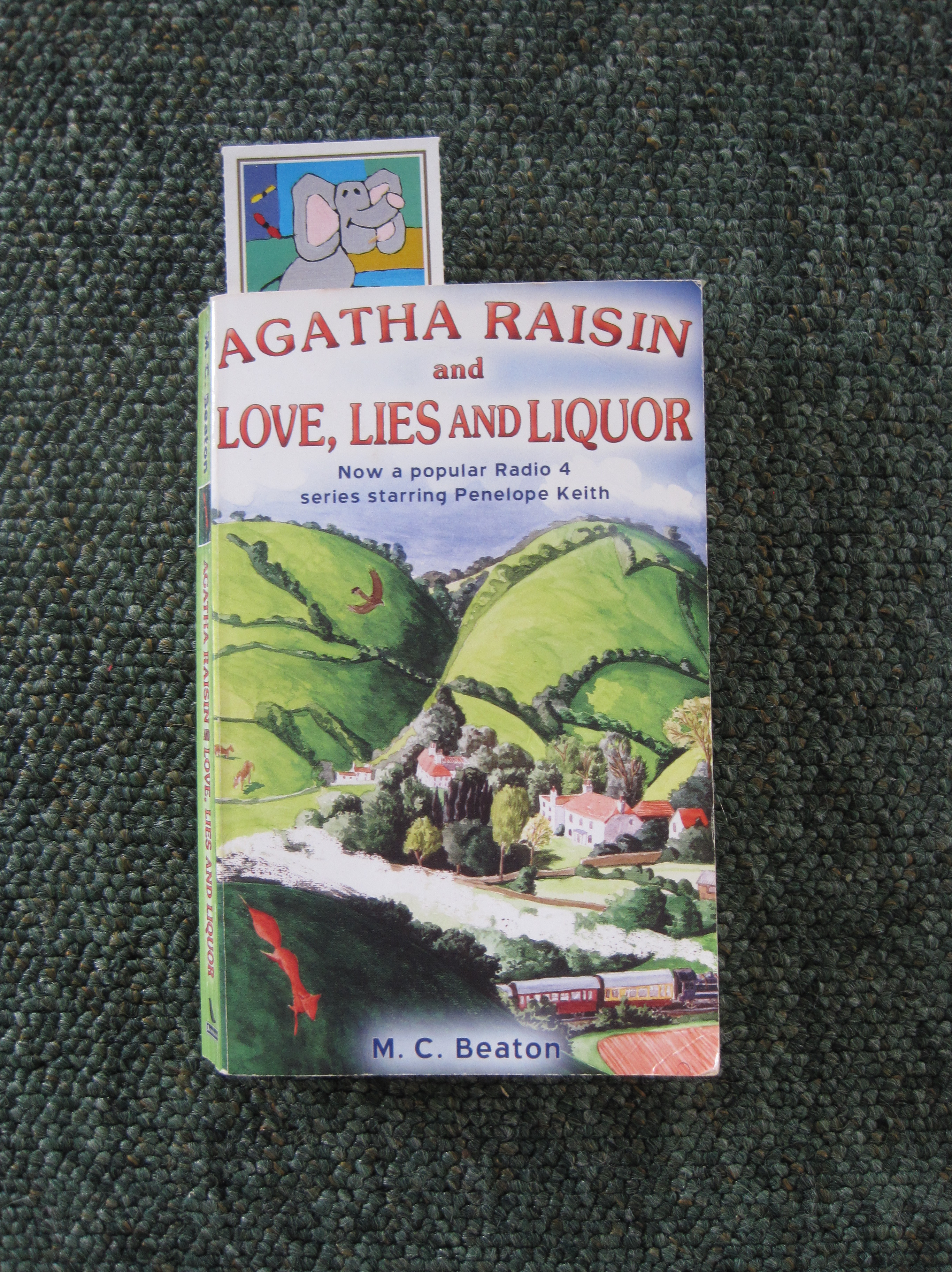 Agatha Raisin and Love Lies and Liquor - photo by Juliamaud