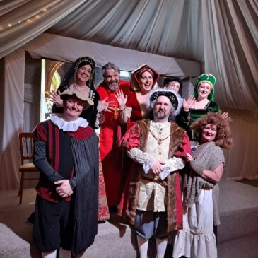 The Cast of Murder at King Henry’s Court - photo by Juliamaud